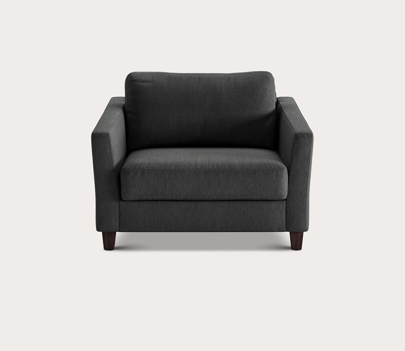Monika Chair Sleeper by Luonto, charocal