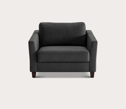 Monika Chair Sleeper by Luonto, charocal