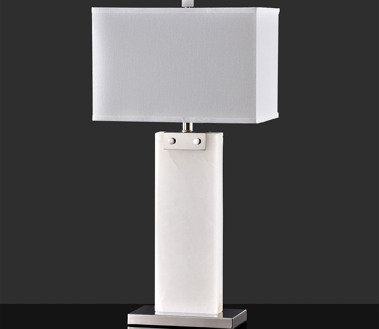 Morgen Alabaster Table Lamp by Safavieh