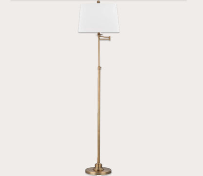 Nadia Gold Floor Lamp by Safavieh