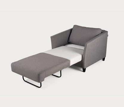 Naples Sleeper Chair, gray open