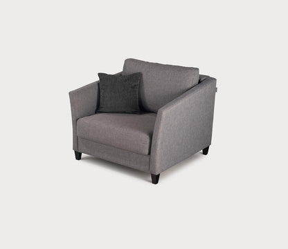 Naples Sleeper Chair by Luonto, gray silo