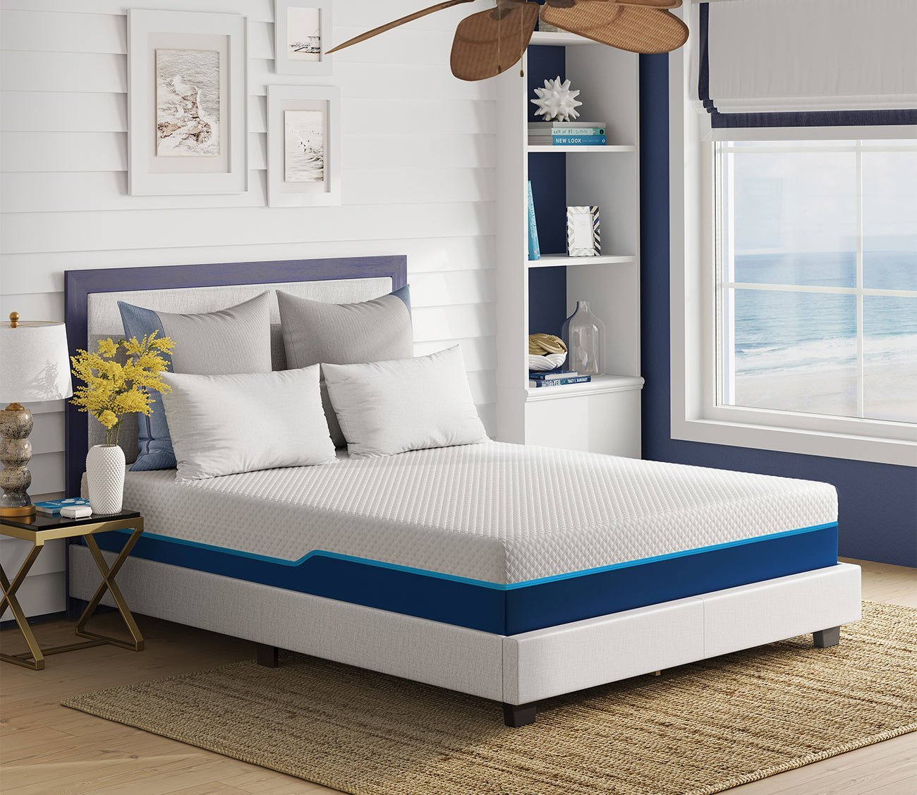 Nautica Energize 12'' Medium Firm Hybrid Mattress by Nautica