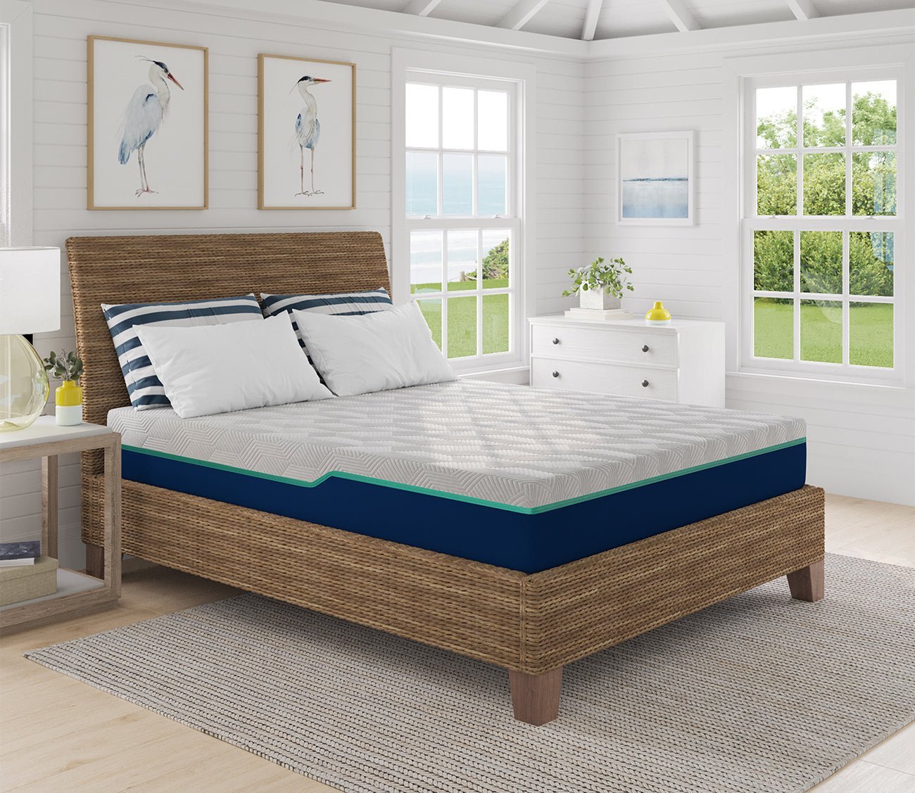 Nautica Enthuse 10'' Medium Firm Hybrid Mattress by Nautica