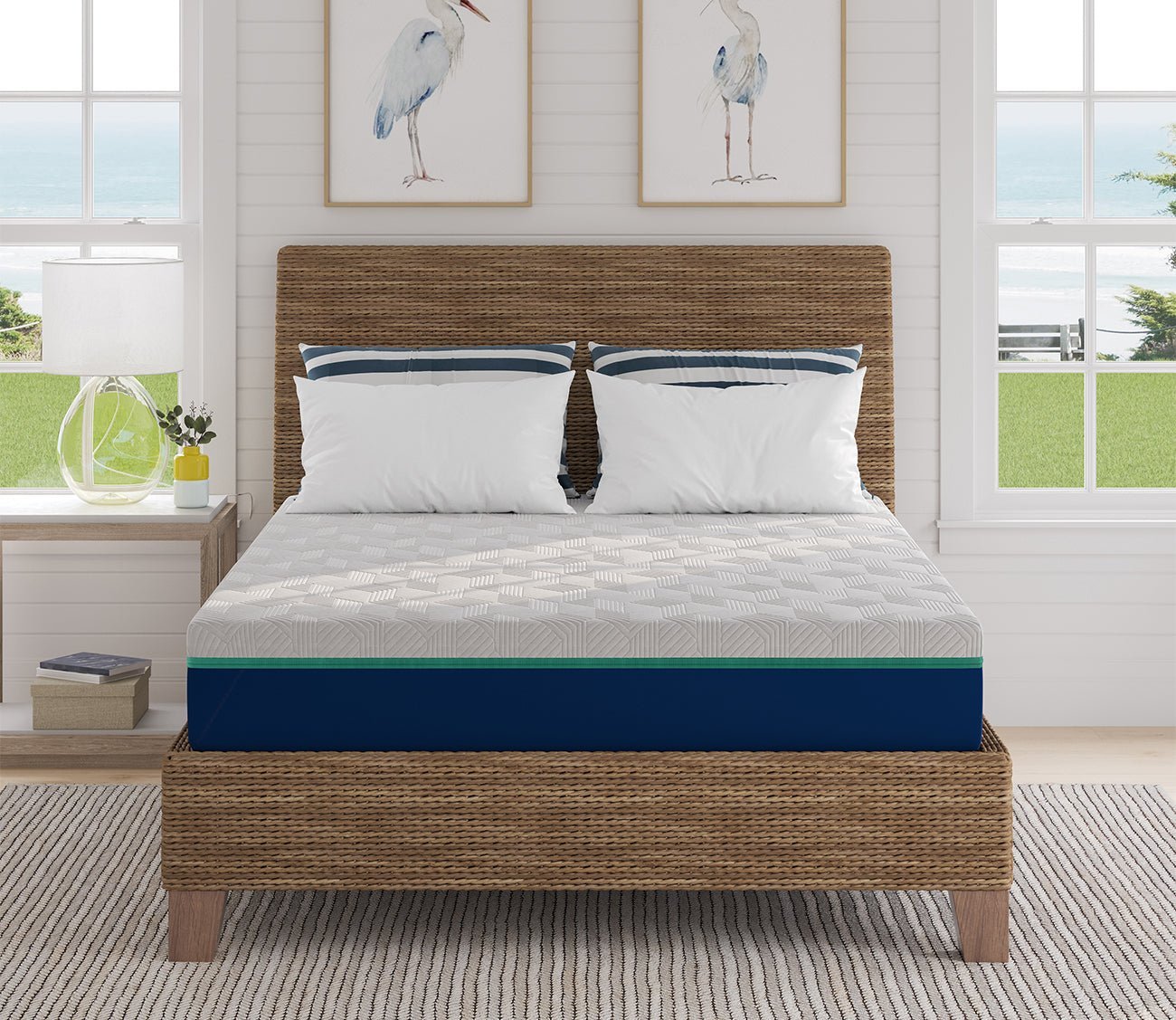 Nautica Enthuse 10'' Medium Firm Hybrid Mattress by Nautica