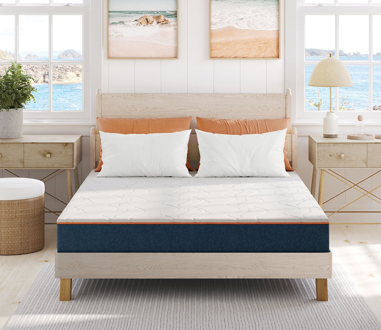 Nautica Quietude 8'' Extra Firm Memory Foam Mattress by Nautica