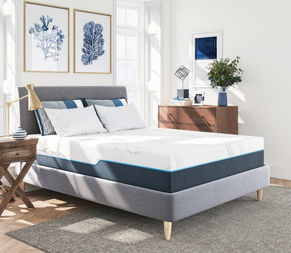 Nautica Reflect 12'' Medium Firm Memory Foam Mattress by Nautica