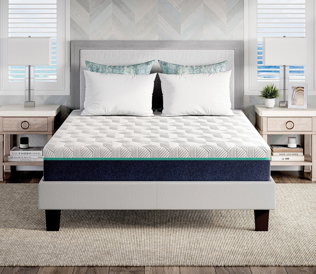 Nautica Soothe 10'' Firm Memory Foam Mattress by Nautica