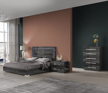NCA Designs Palmi Lacquered 5 - Drawer Chest by NCA Designs