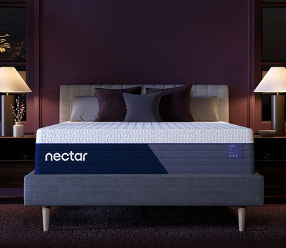 Nectar 5.1 Luxe Hybrid Mattress in a bedroom setting.