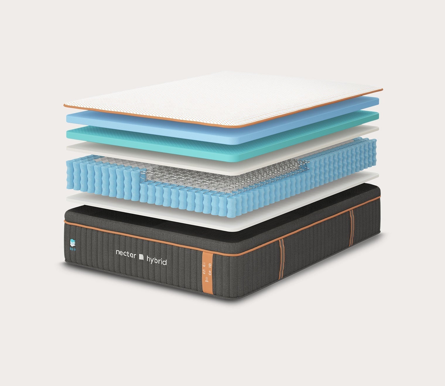 Nectar Premier Copper Hybrid Mattress by Nectar