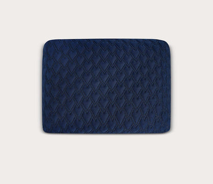 Night Ice Performance Pillow by Bedgear, silo, 0.0 loft, back view
