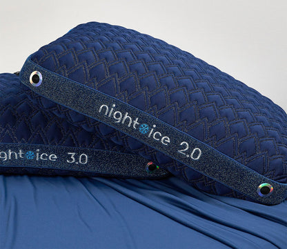 Bedgeat Night Ice Performance Pillow, 2.0 Loft above a 3.0 loft
