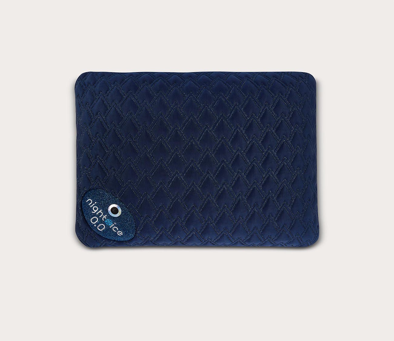 Night Ice Performance Pillow by Bedgear, silo, 0.0 loft, top view
