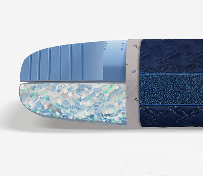 Night Ice Performance Pillow by Bedgear, close up of inner fill