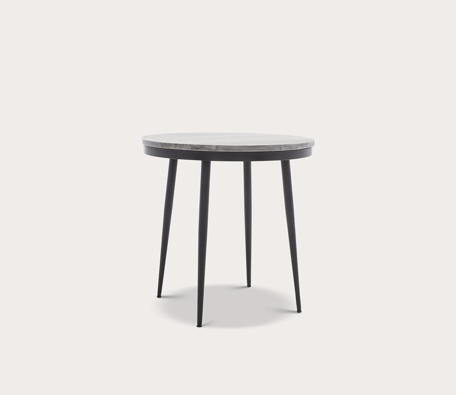 Nylah Marble Side Table by Safavieh