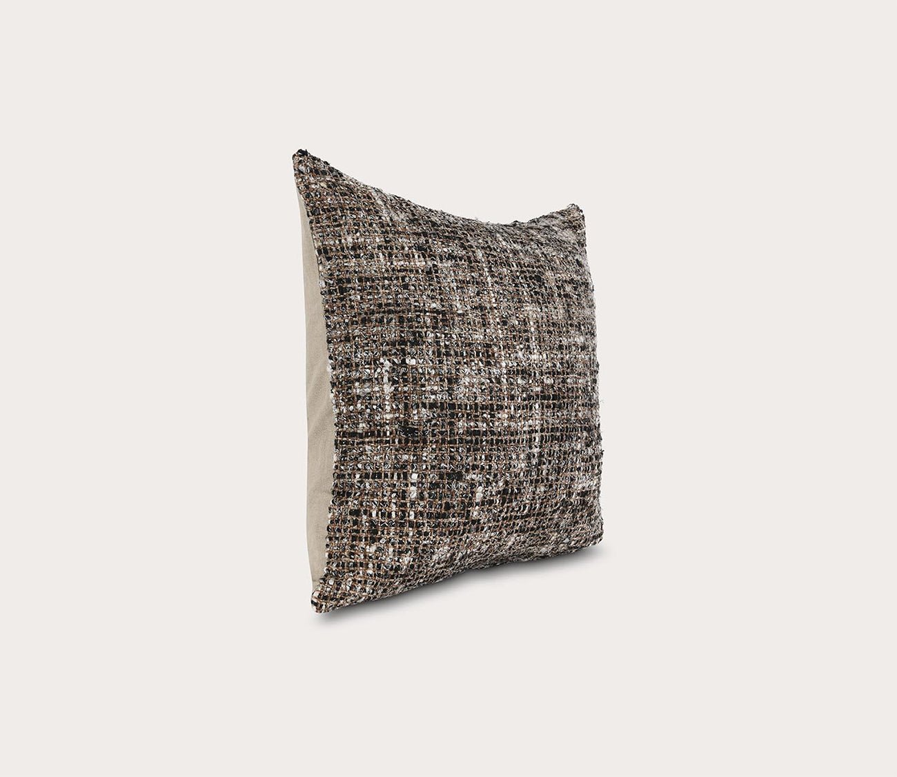 Porter Black Ivory Throw Pillow by Villa by Classic Home