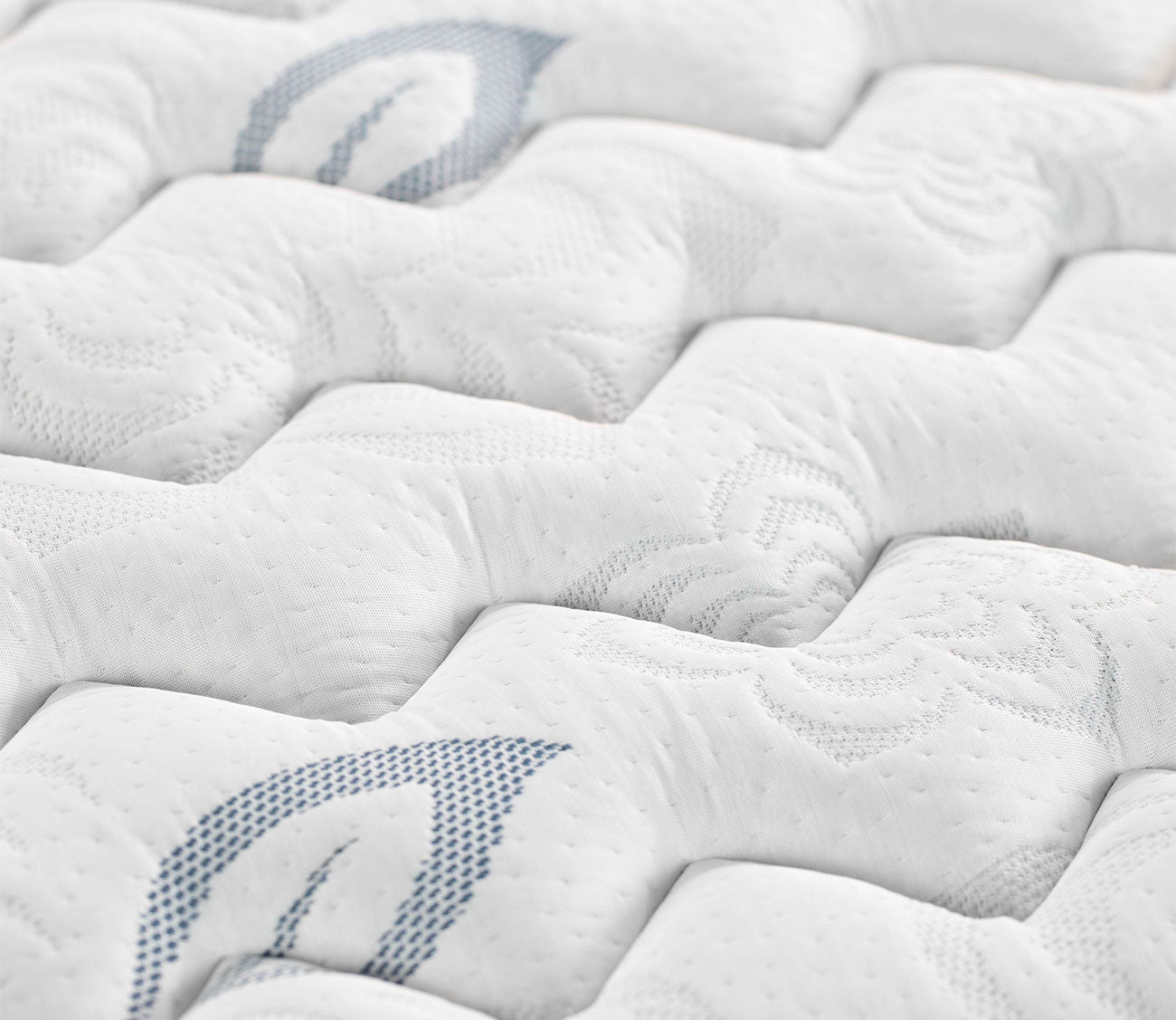 Zoomed-in view of PranaSleep Asha Luxe 3.0 Medium Mattress