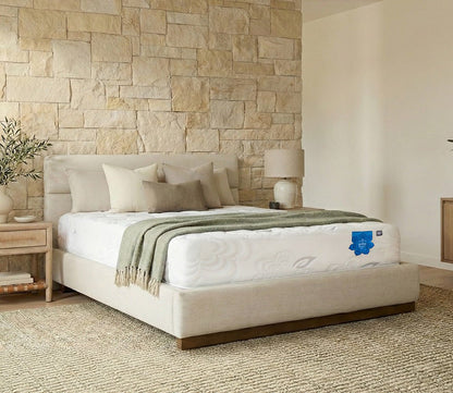 Lifestyle image of PranaSleep Asha LuxePro 3.0 Medium Mattress - angle view