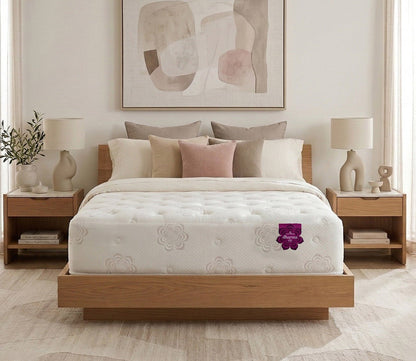 PranaSleep Dharma Elite Plush Mattress in a lifetsyle setting.