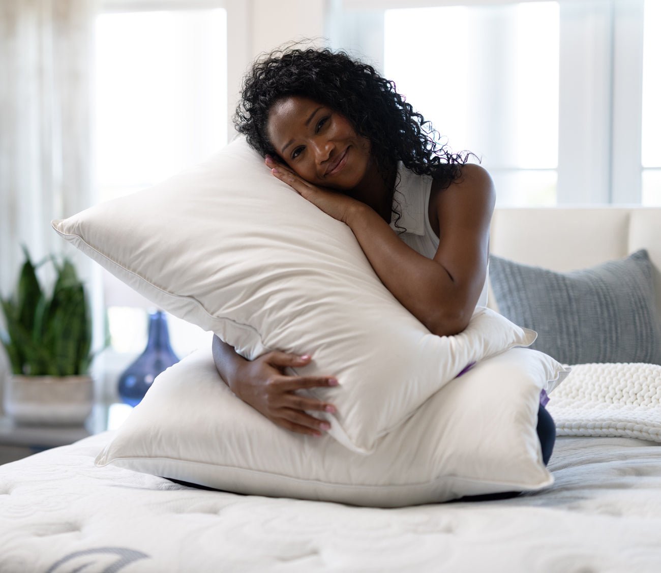 PranaSleep Halo Down Pillow