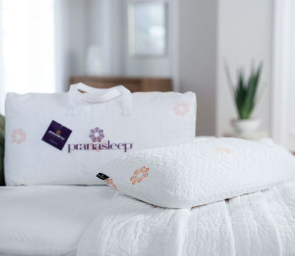 PranaSleep Karma Cooling Latex Pillow by PranaSleep in roomscene