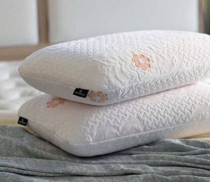 PranaSleep Karma Cooling Latex Pillow by PranaSleep, pair of pillows