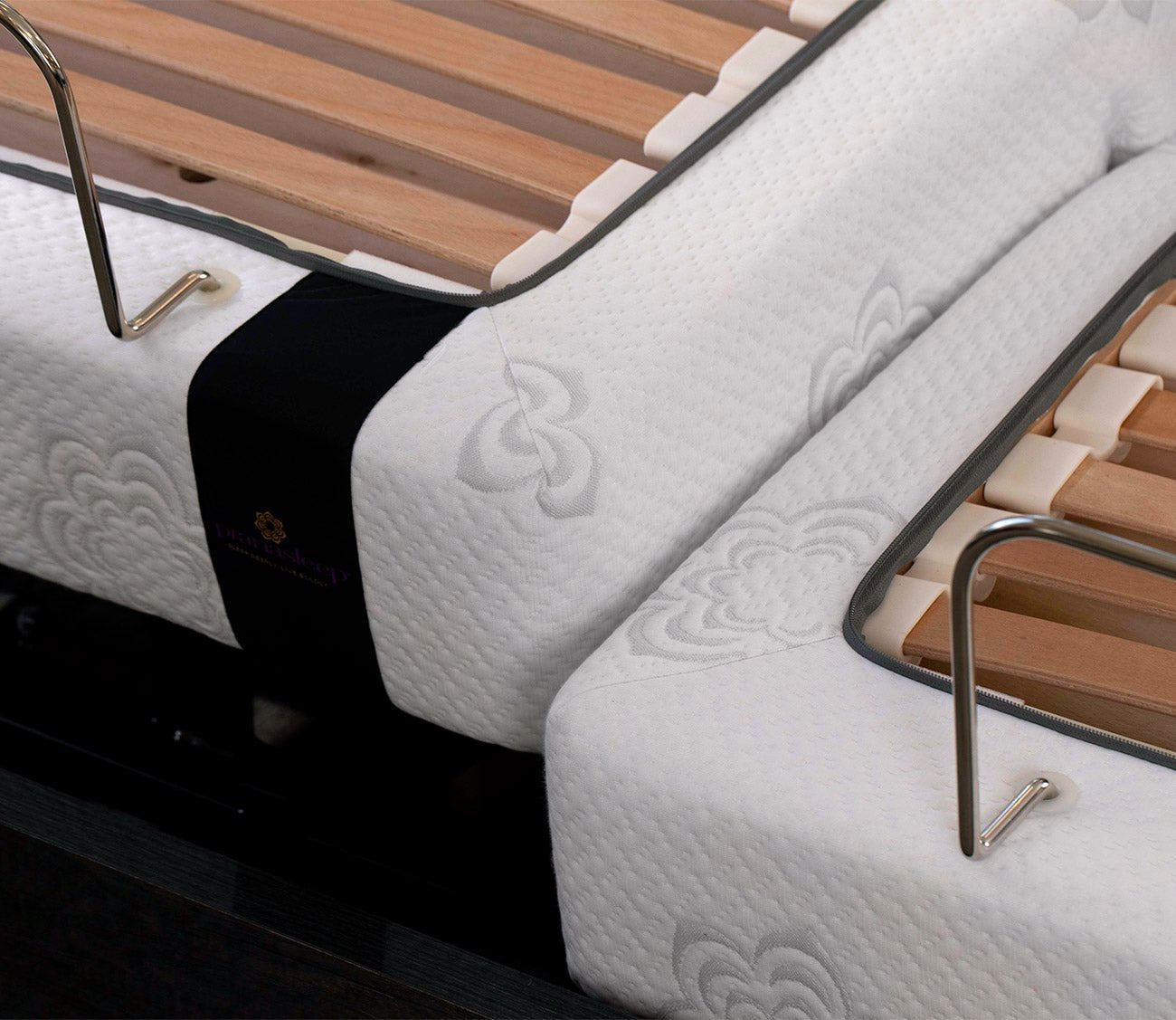 PranaSleep Luxe Adjustable Slat Bed Base by PranaSleep