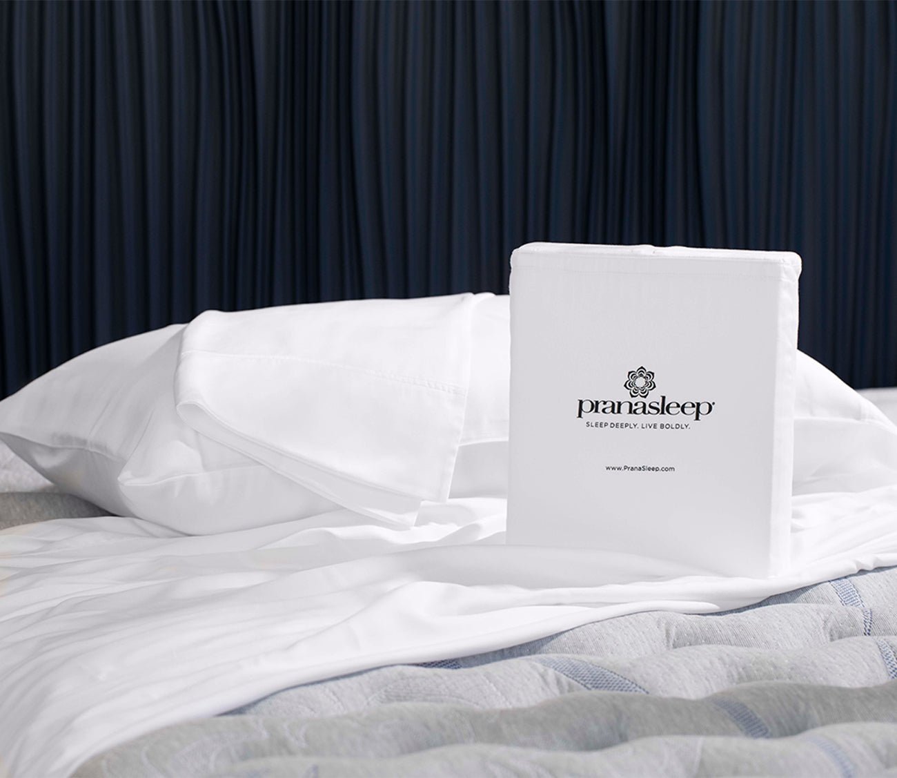 PranaSleep Maderia Lyocell White Sheet Set by PranaSleep