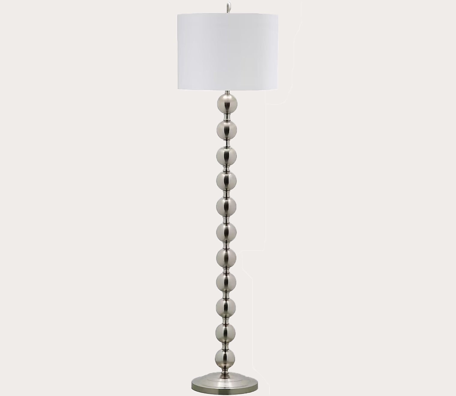 Reflections Stacked Ball Floor Lamp by Safavieh