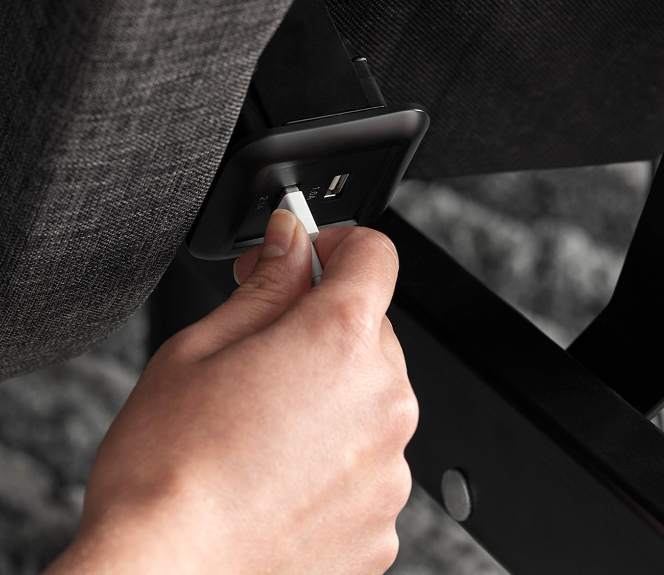 S3000 Adjustable Bed Base by Sleeptone, built in USB ports