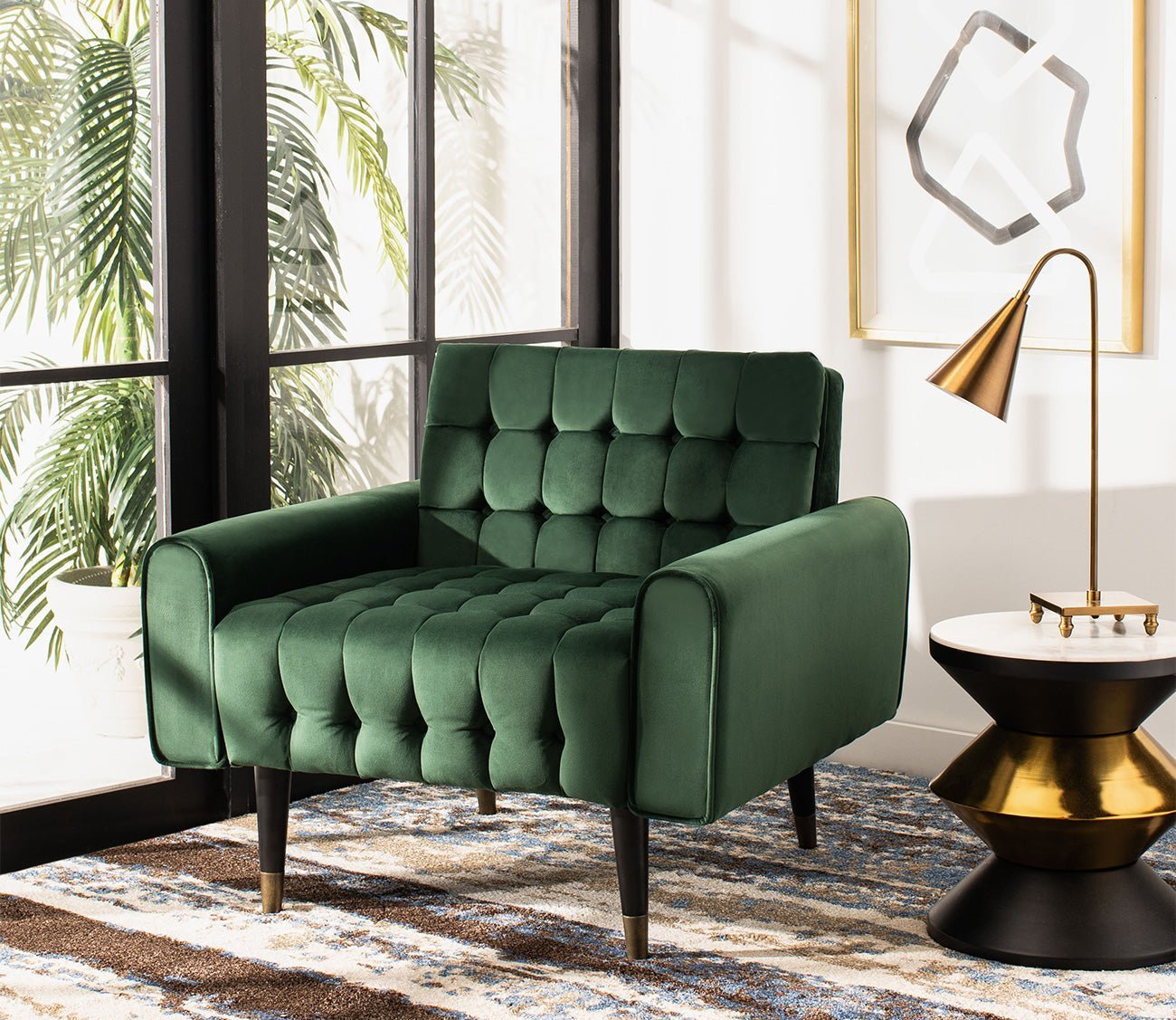 Safavieh Amaris Tufted Accent Chair by Safavieh