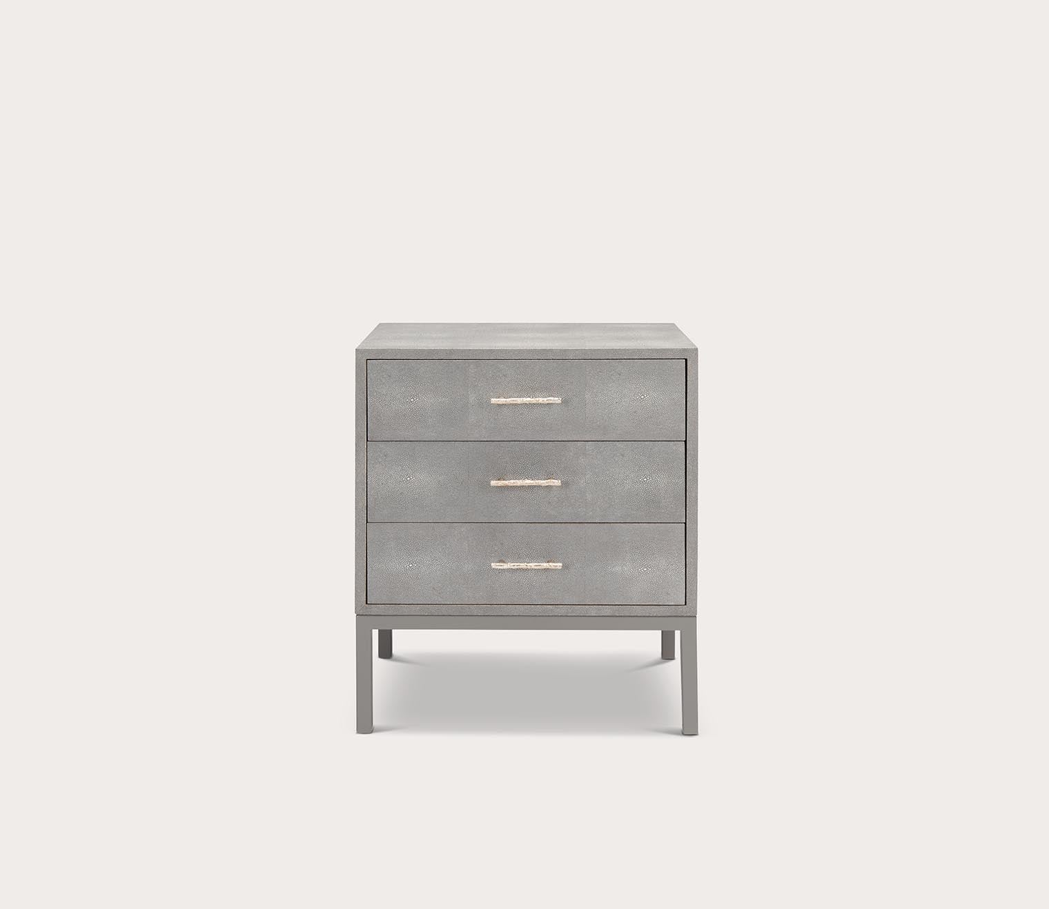 Safavieh Camden Faux Shagreen Nightstand by Safavieh