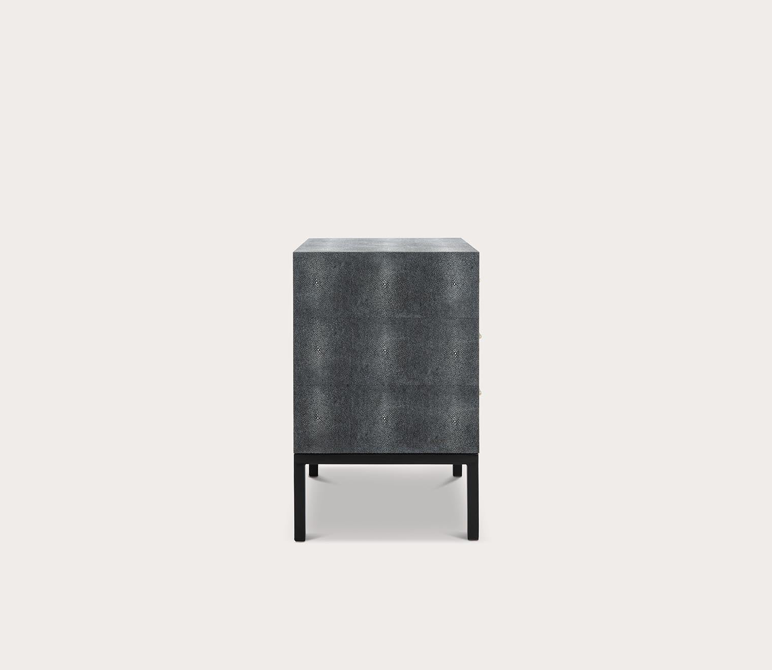 Safavieh Camden Faux Shagreen Nightstand by Safavieh