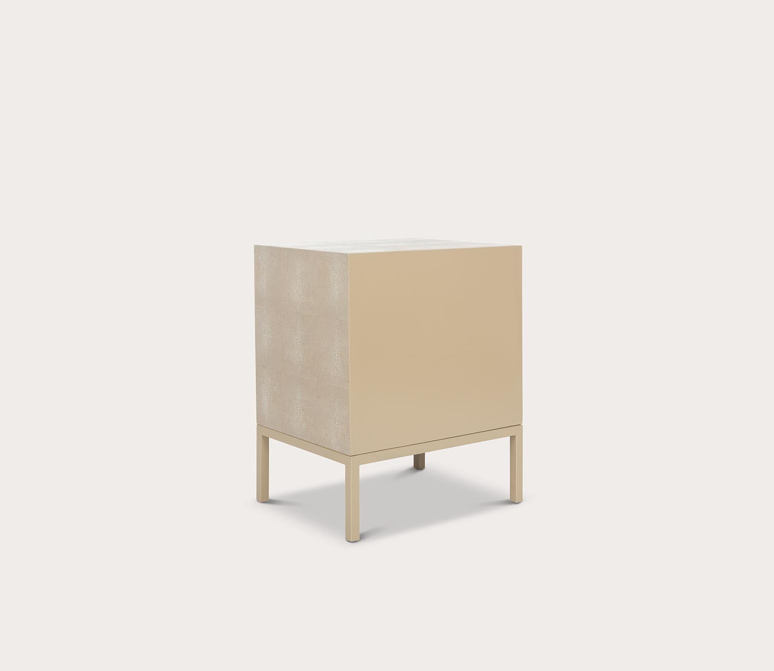 Safavieh Camden Faux Shagreen Nightstand by Safavieh