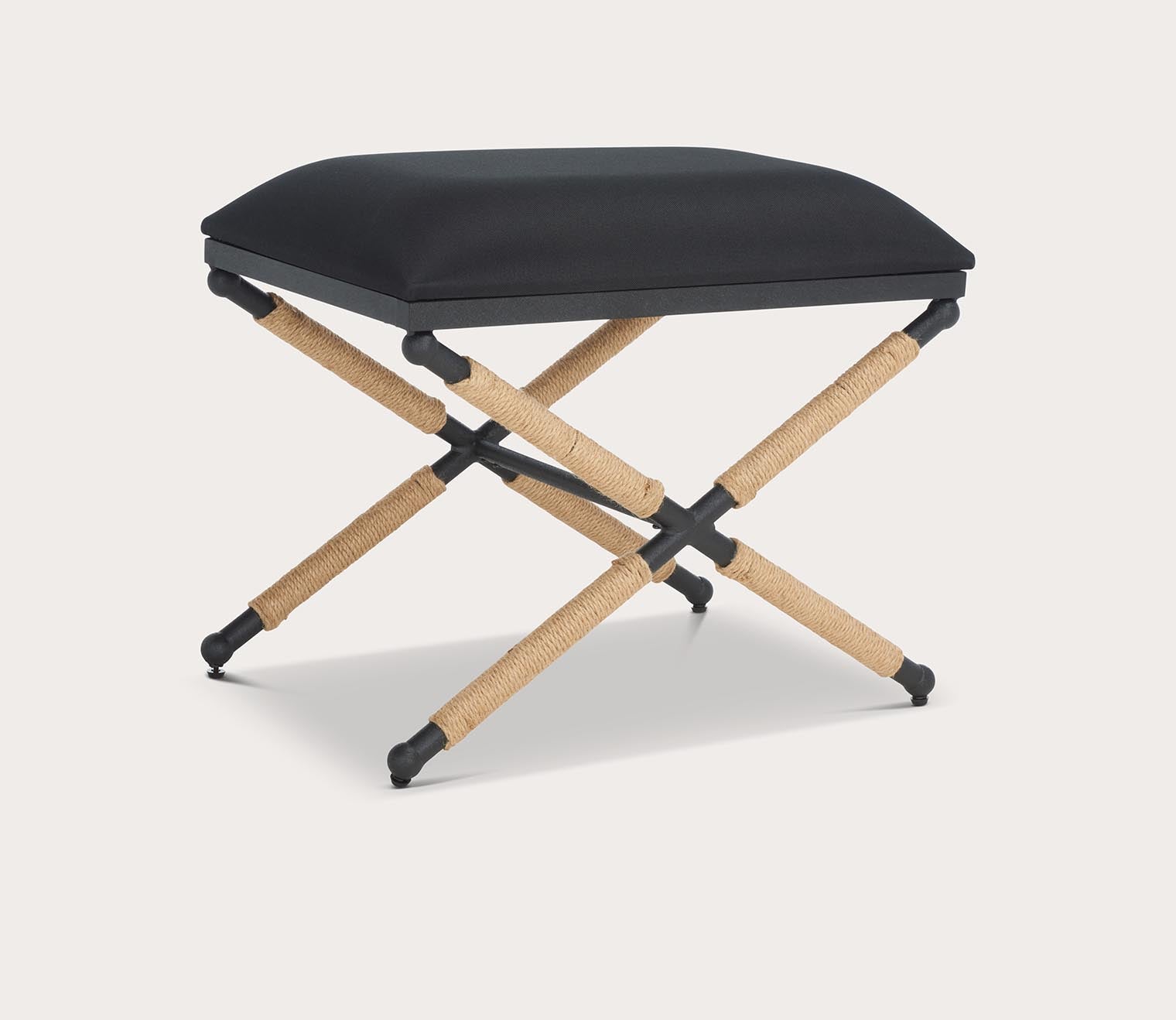 Safavieh Carmelo Hemp Wrapped Ottoman by Safavieh
