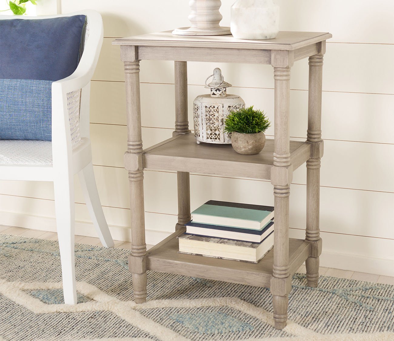 Cassie 3-Shelf Accent Table