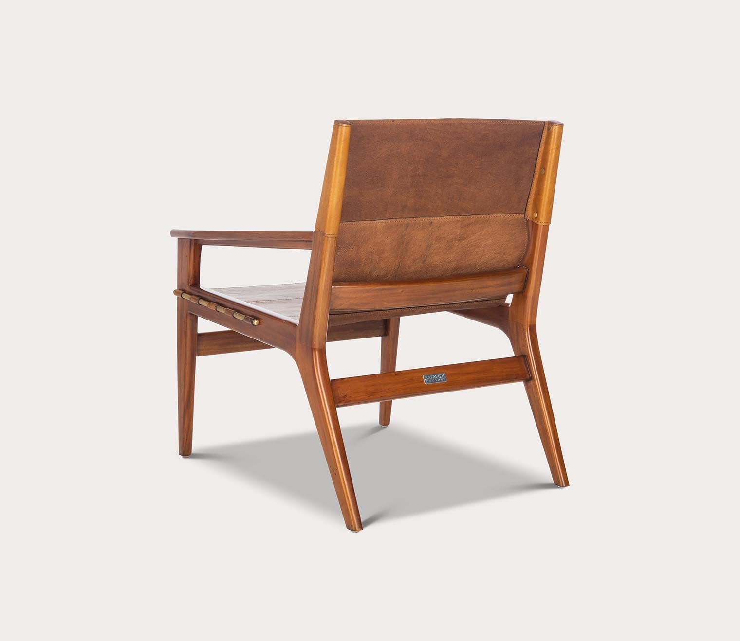 Safavieh Culkin Leather Sling Chair by Safavieh