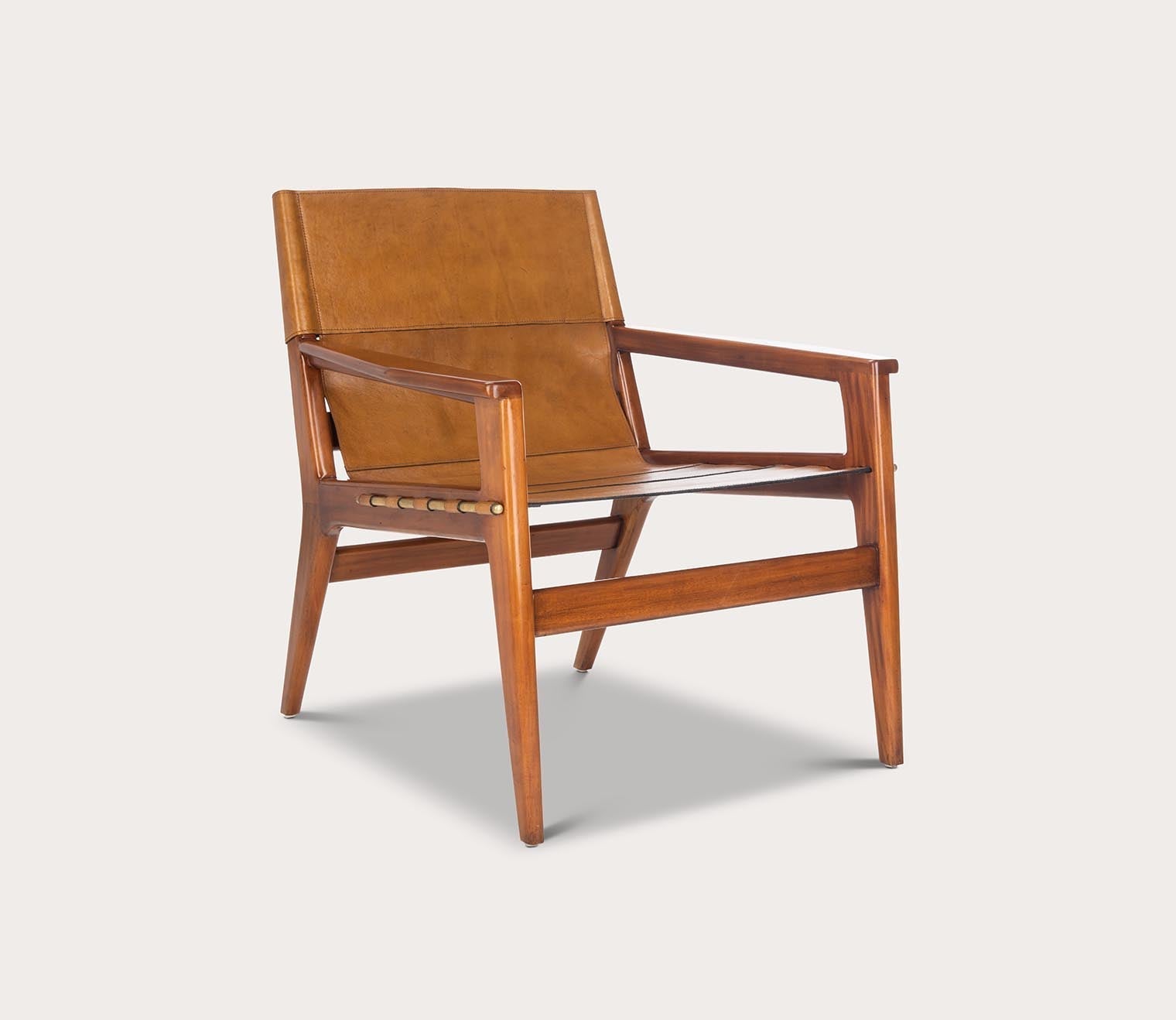 Safavieh Culkin Leather Sling Chair by Safavieh