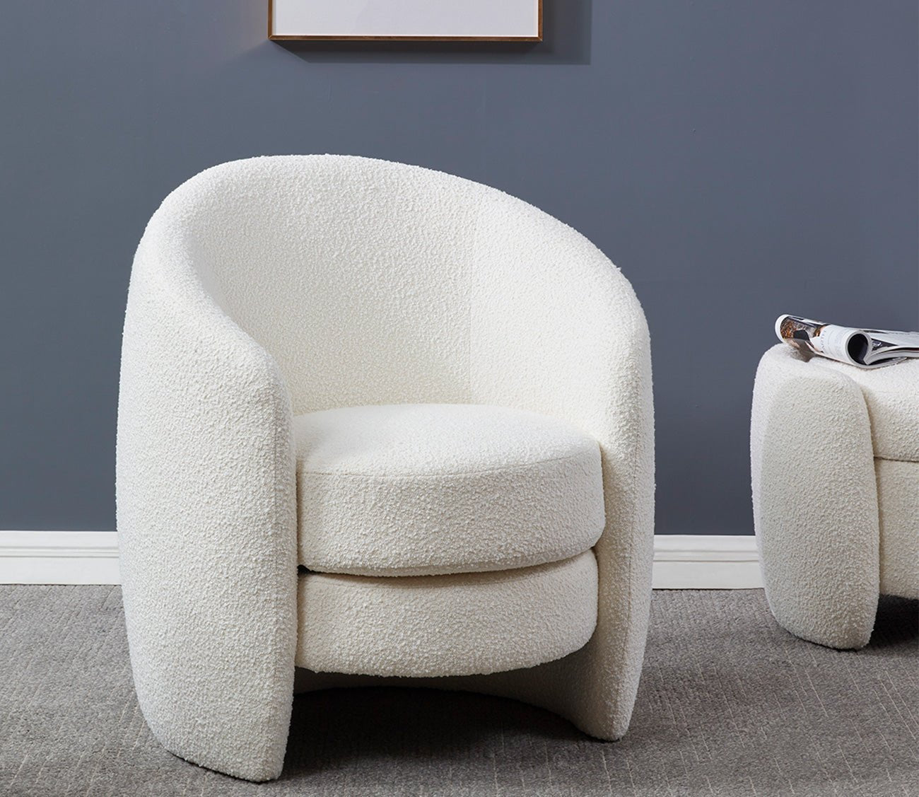 Safavieh Danianna Boucle Accent Chair
