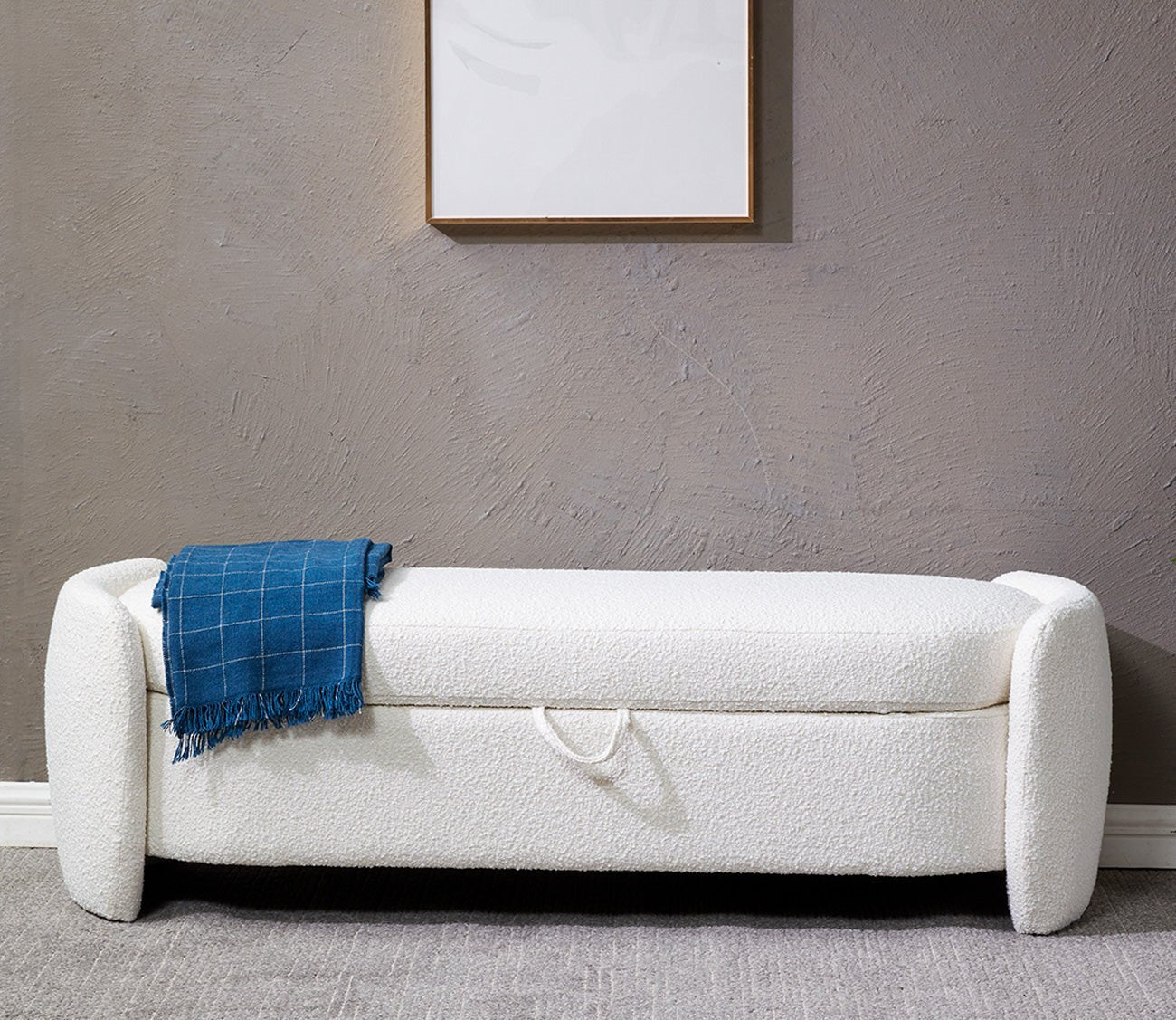 Safavieh Danianna Boucle Bench by Safavieh