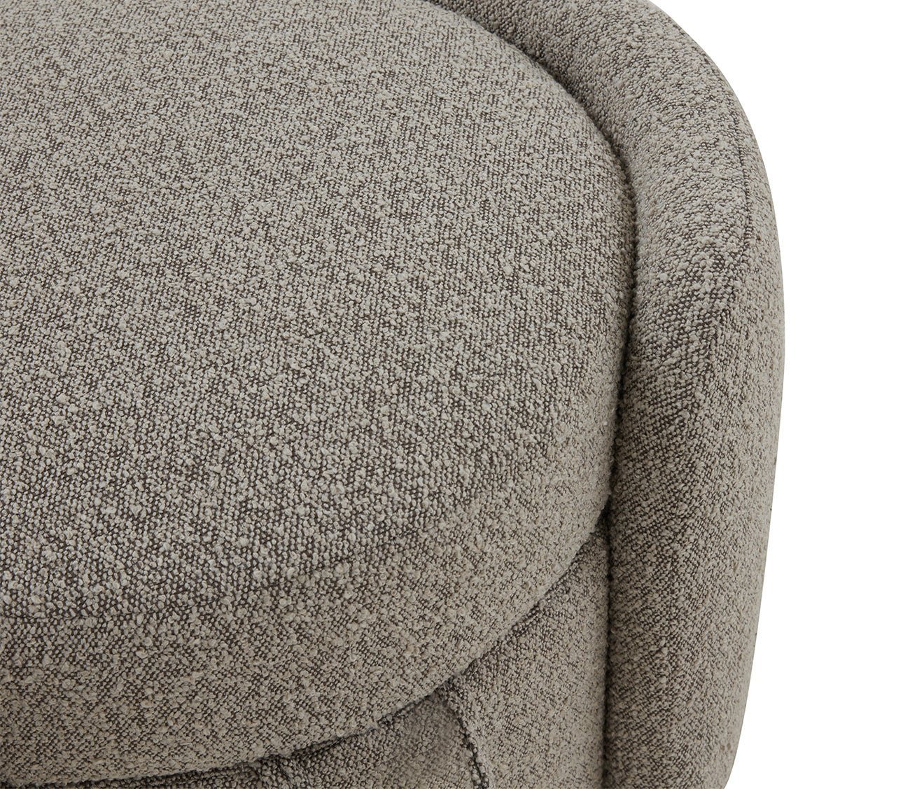 Safavieh Danianna Boucle Ottoman by Safavieh