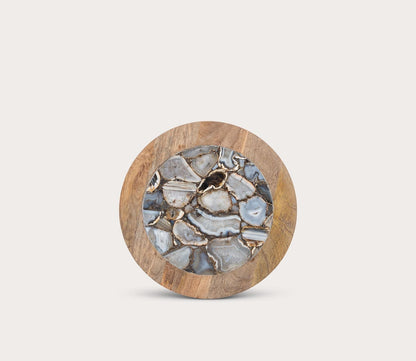 Safavieh Gemma Agate Side Table by Safavieh