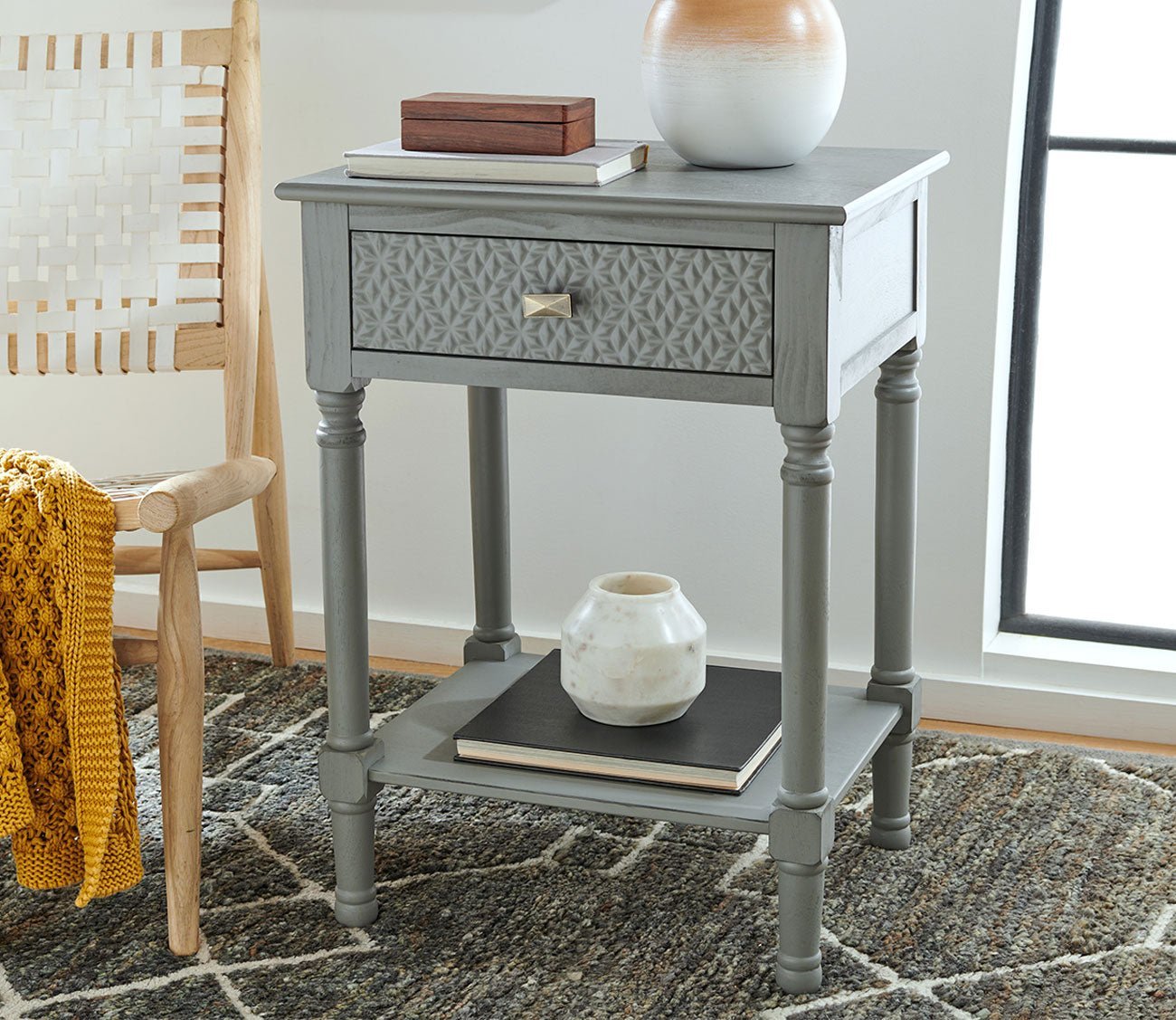 Safavieh Halton 1 - Drawer Accent Table by Safavieh