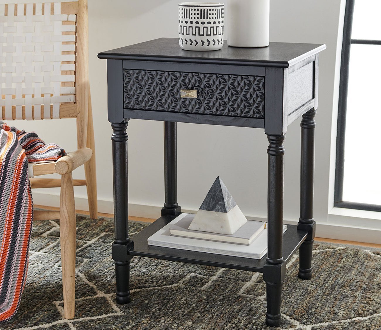 Safavieh Halton 1 - Drawer Accent Table by Safavieh