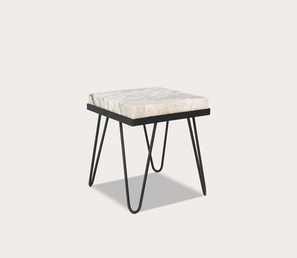 Safavieh Jada Stone Top Accent Table by Safavieh