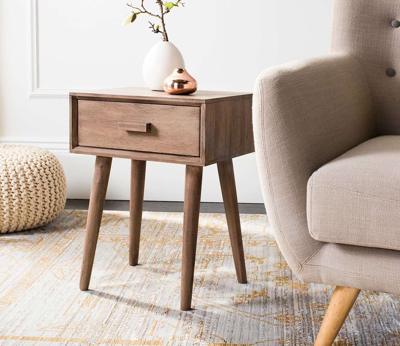 Safavieh Lyle 1 - Drawer Side Table by Safavieh