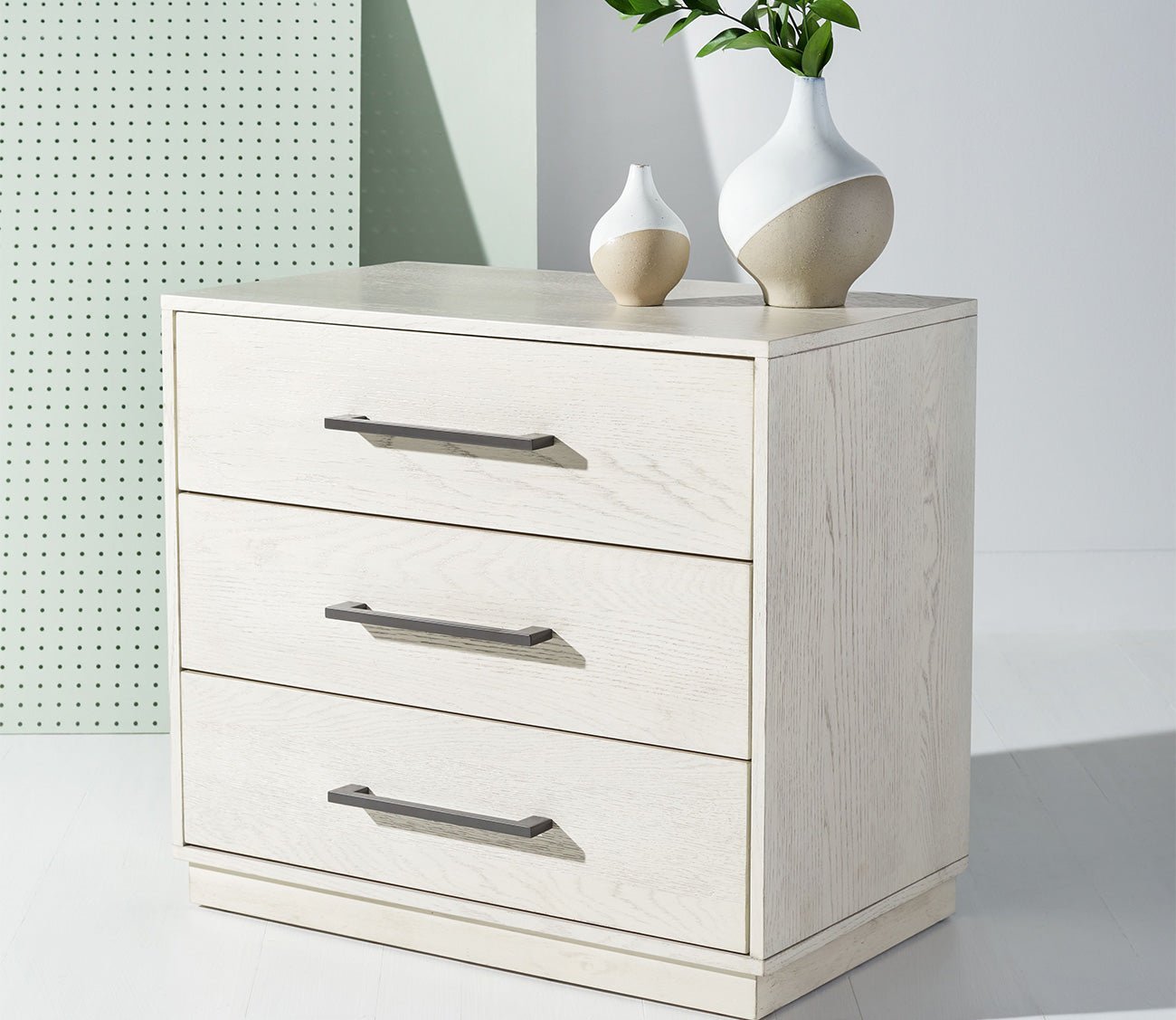 Safavieh Mallory 3 - Drawer Nightstand by Safavieh