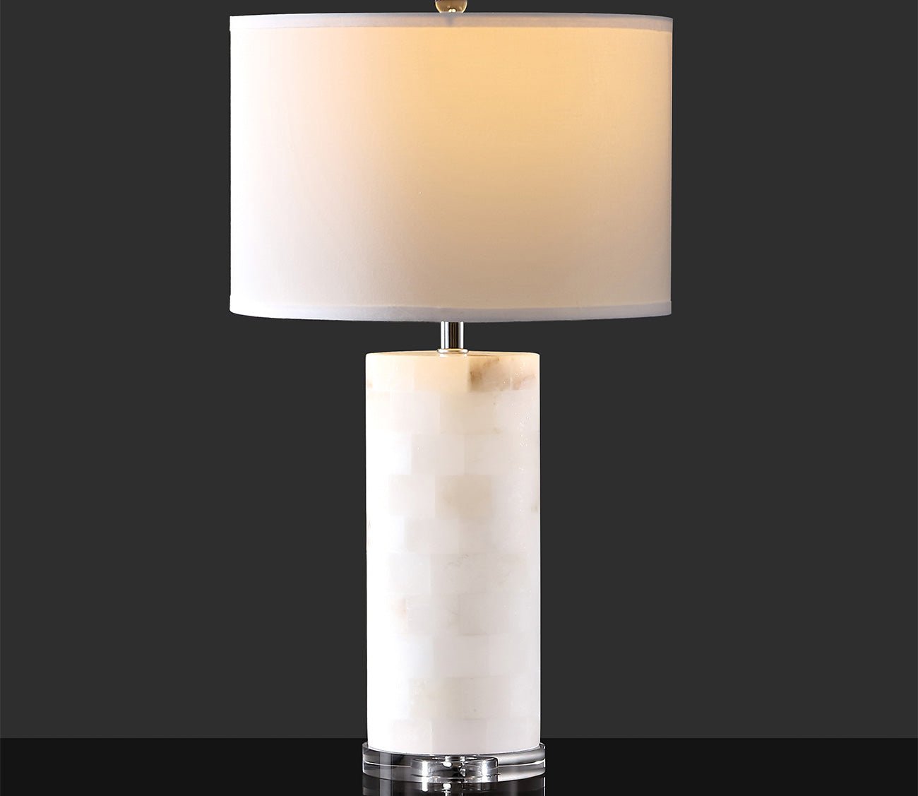 Safavieh Massey Round Alabaster Table Lamp by Safavieh