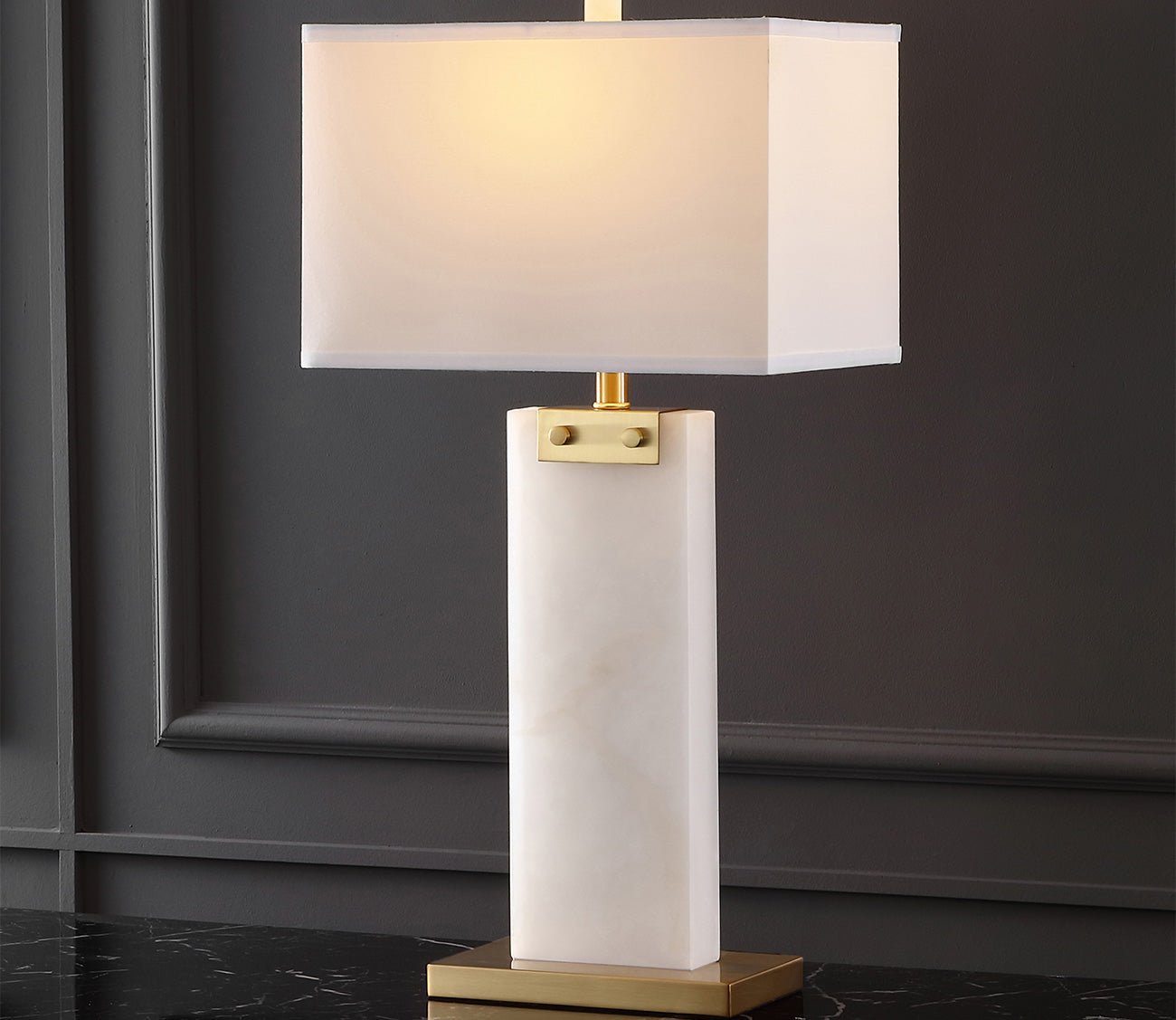 Safavieh Morgen Alabaster Table Lamp by Safavieh